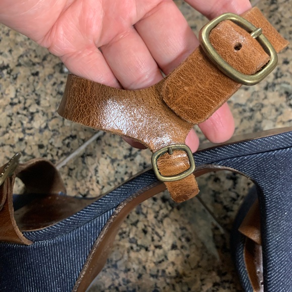 SALE❤️❤️❤️🩷Pedro Garcia 🏝️ clavia jeans platforms - Picture 9 of 13